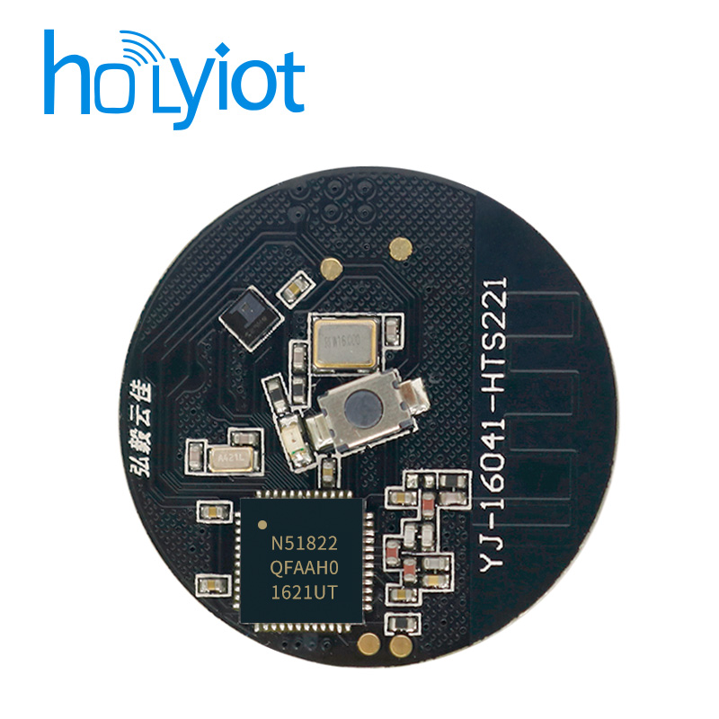  nRF51822 ibeacon temperature sensor and humidity sensor HTS221 